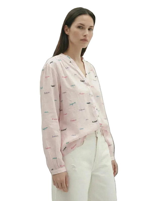 Cassandra Karma Pink Shirt