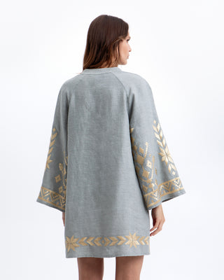 Greek Archaic Kori Los Mini Dress