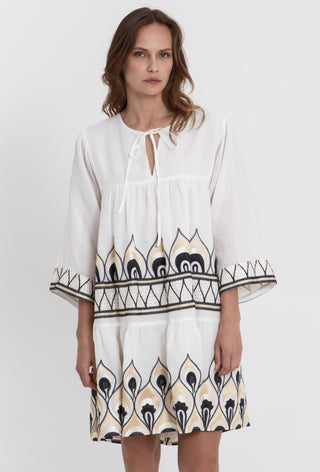 Greek Archaic Kori Phoenix Mini Dress Gatherings