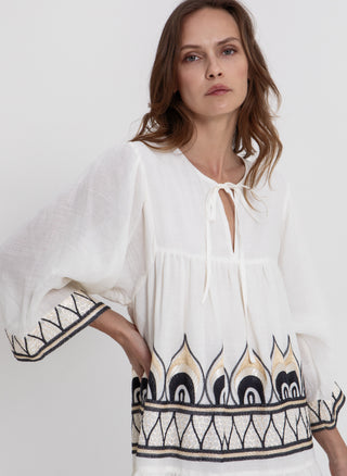 Greek Archaic Kori Phoenix Mini Dress Gatherings