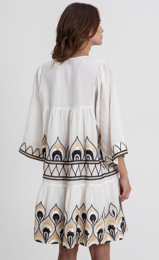 Greek Archaic Kori Phoenix Mini Dress Gatherings