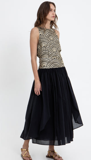 Greek Archaic Kori New Triangle Long Skirt