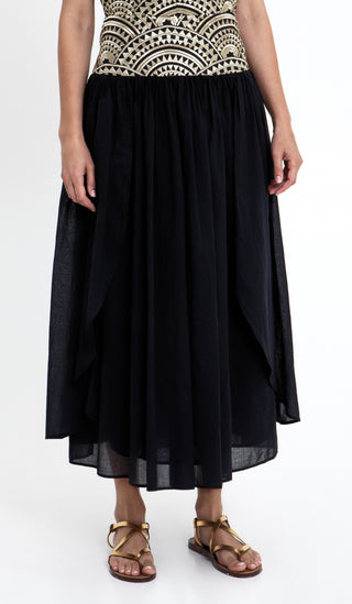 Greek Archaic Kori New Triangle Long Skirt