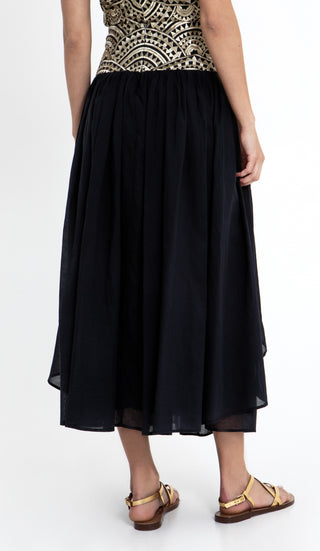 Greek Archaic Kori New Triangle Long Skirt