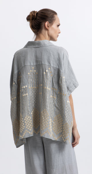 Greek Archaic Kori Grape Shirt