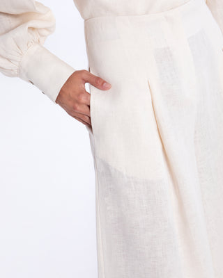 Greek Archaic Kori Pants Loose Fit Pleats