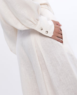 Greek Archaic Kori Pants Loose Fit Pleats