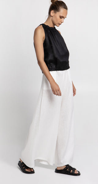 Greek Archaic Kori Top Sleeveless Elastic Gatherings