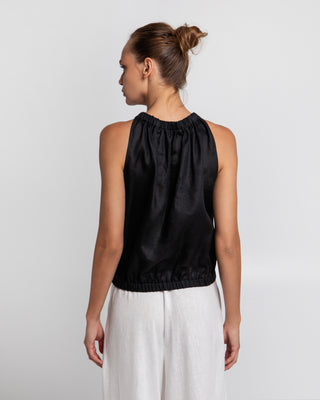 Greek Archaic Kori Top Sleeveless Elastic Gatherings