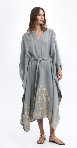 Greek Archaic Kori Crete Long Belt Kaftan