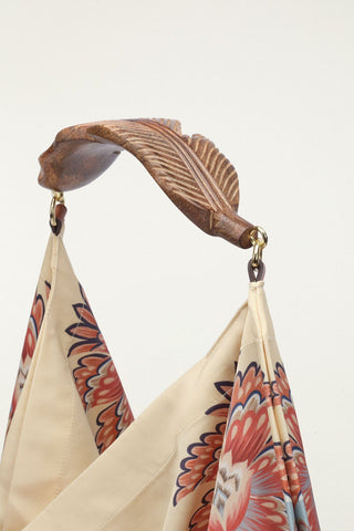Farm Rio Satin Scarf Bag