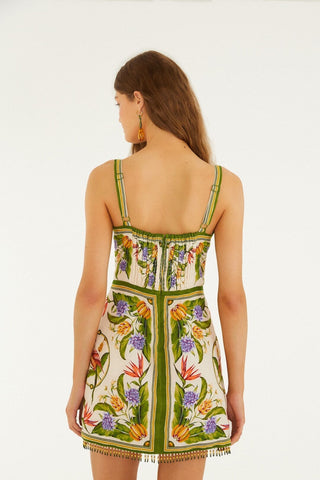 Farm Rio Sleeveless Mini Dress
