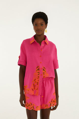 Farm Rio Fruit Richelieu Artisanal Shorts