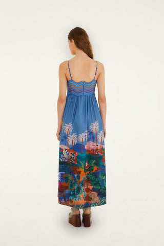 Farm Rio Dream Landscape Maxi Dress
