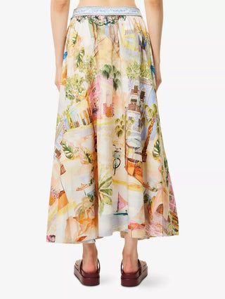 Aracati Midi Skirt