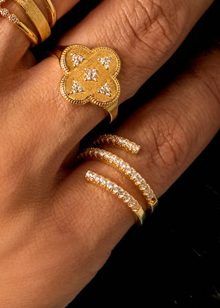 Mya-Bay Spiral Ring