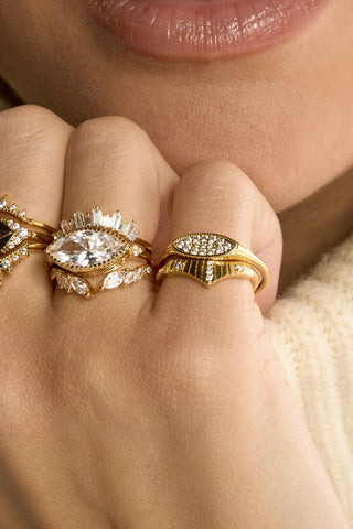 Mya-Bay Oval Signet Ring