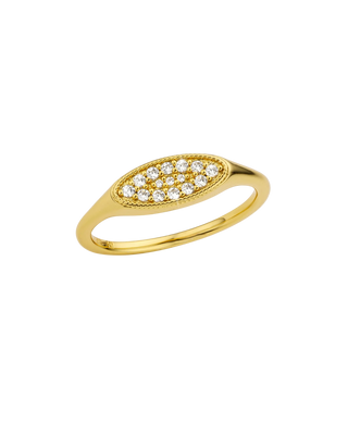 Mya-Bay Oval Signet Ring
