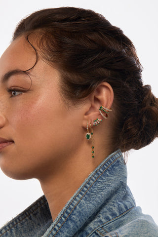 Mya-Bay Green Dynasty Earrings