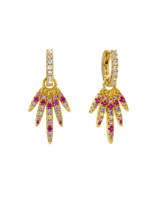 Mya-Bay Rainbow Aloha Earrings