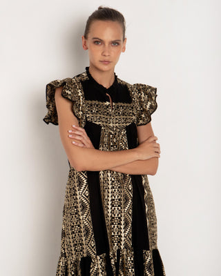 Classic Triangle Ruffles Dress