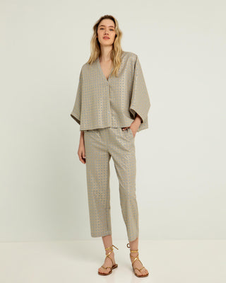 Tunic Cross Buttoned