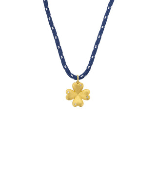 Mya-Bay Navy Lucky Baby Necklace