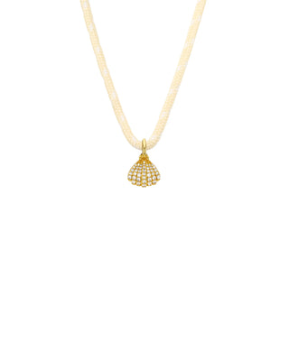 Mya-Bay Butter Shell Necklace