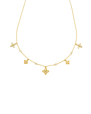 Mya-Bay Flower Liberty Necklace