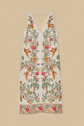 Delicate Forest Maxi Dress