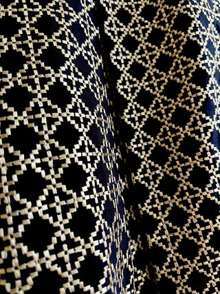 S25K-Shorts Long Cross Pleates