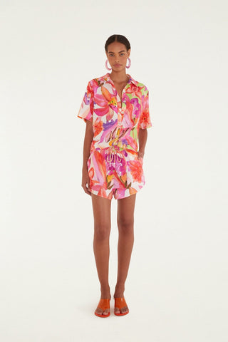Farm Rio Artsy Flora Shirt