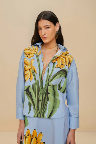 Banana Cocina Striped Shirt