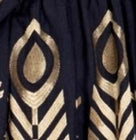 Greek Archaic Kori Feather Sleeveless Maxi Dress