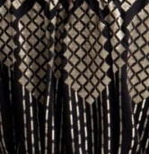 Greek Archaic Kori Grape Loose Drawstring Pants