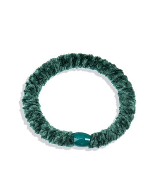 KKNEKKI Velvet Green Hair Tie