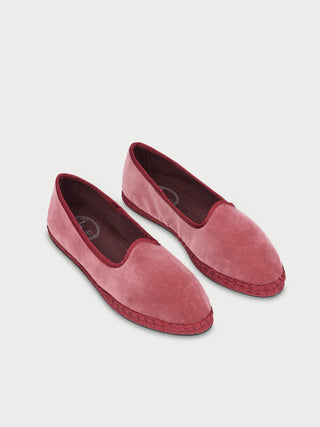 Jane Velvet Slip-On