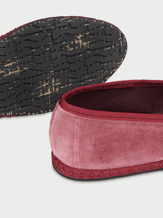 Jane Velvet Slip-On