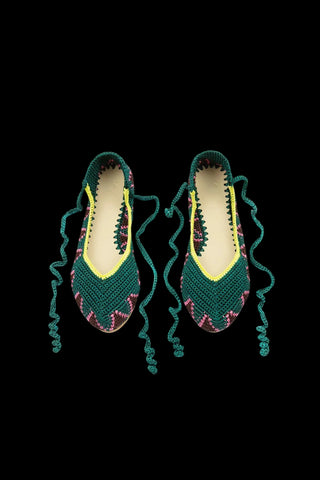 Kashura Ballerina High Watermelon Green