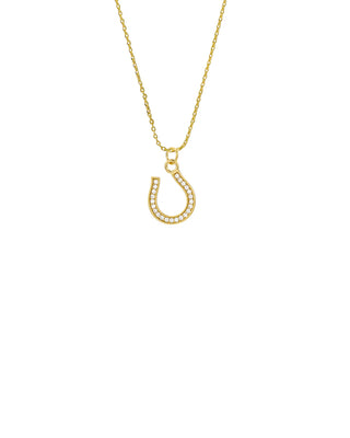 Mya-Bay Tiny Horseshoe Necklace