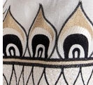 Greek Archaic Kori Phoenix Mini Dress Bell Sleeve