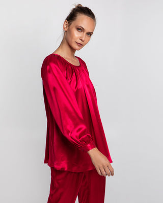Blouse Long Sleeved with Gatherings