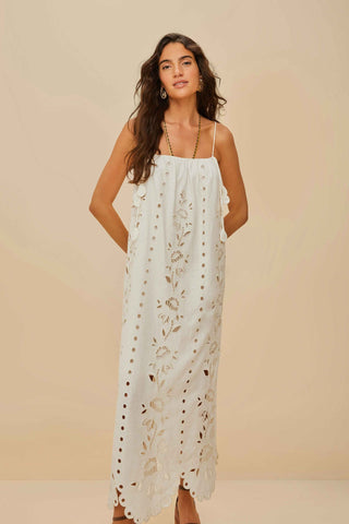 Richelieu Sleeveless Maxi Dress