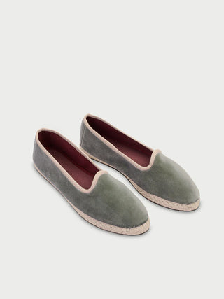 Shikibu Velvet Slip-On