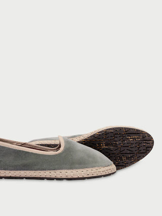 Shikibu Velvet Slip-On