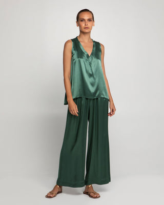 Viscose V Neck Top