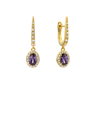 Mya-Bay Amethyst Dynasty Earrings