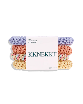 KKNEKKI Bundle Orange-Purple Hair Ties