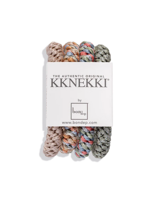 KKNEKKI Bundle Ivory-Green Hair Ties