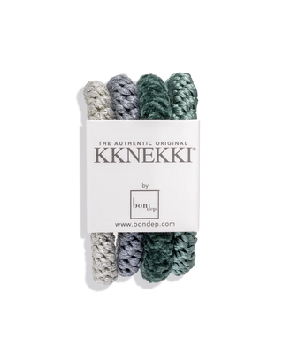 KKNEKKI Bundle Grey-Green Hair Ties